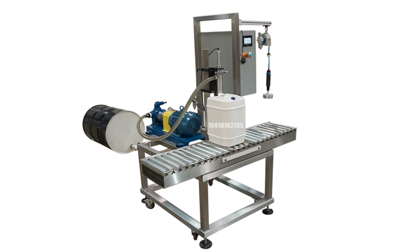 5加侖桶凈重泵灌裝機